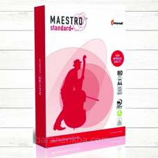 Папір офісний MAESTRO Standard + А4 80г/м2, 500арк., клас В